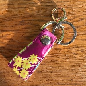 RARE Vera Bradley Key Chain with Loop